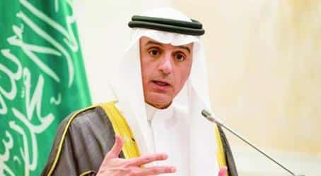 الجبير: مقاطعة قطر خيار لا مفر منه بسبب دعمها للإرهاب