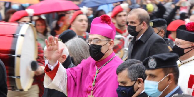 وصول موكب بطريرك اللاتين إلى بيت لحم إيذاناً ببدء احتفالات عيد الميلاد