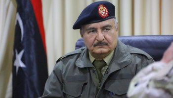 حفتر:بدأت معركة أمن المواطن بعد عملية التحرير من الجماعات الإرهابية المتطرفة