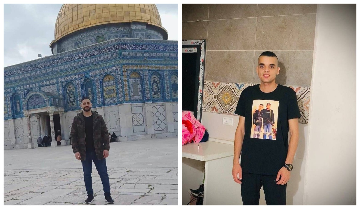 شهيدان متأثرين بجروحهما برصاص الاحتلال في قرية شوفة جنوب شرق طولكرم