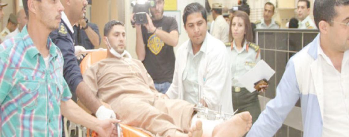 7 إصابات نقلت من غزة للعلاج في الأردن