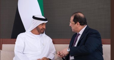 ولي عهد أبو ظبي يستقبل رئيس جهاز المخابرات العامة المصرية