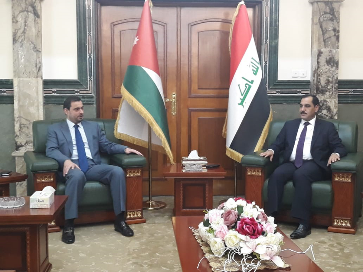الحموري يتابع مع وزراء عراقيين تنفيذ اتفاقيات التعاون الاقتصادي