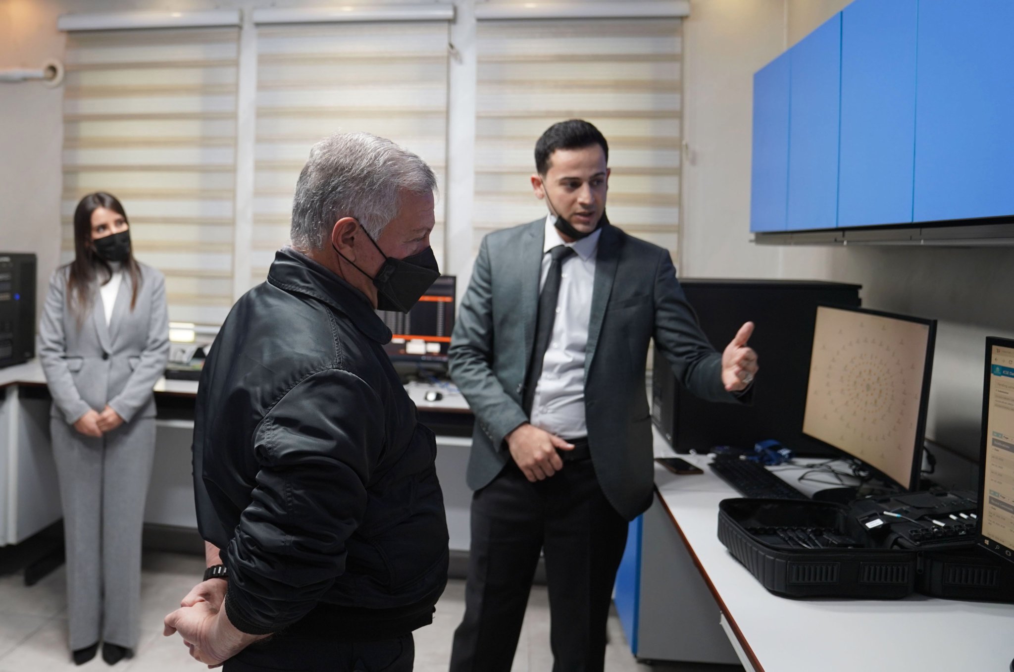 الملك يزور إدارة حماية الأسرة والأحداث