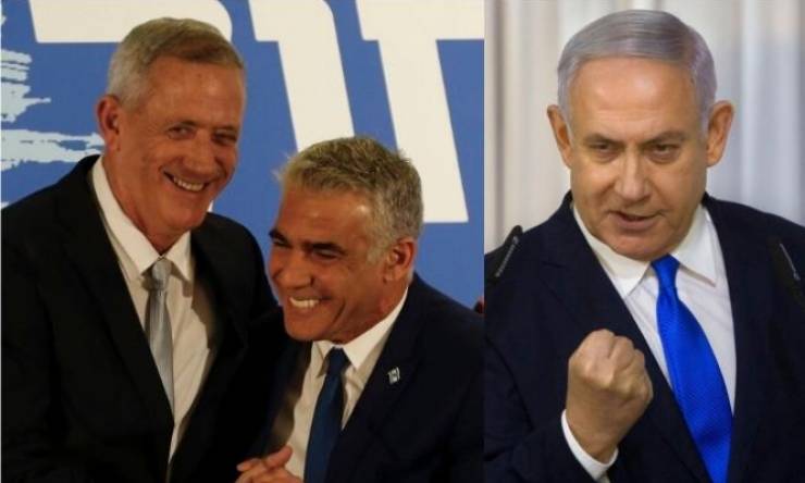 معركة إعلامية بعد رفض قادة ” أزرق أبيض” لقاء نتن ياهو المصاب بخيبة أمل