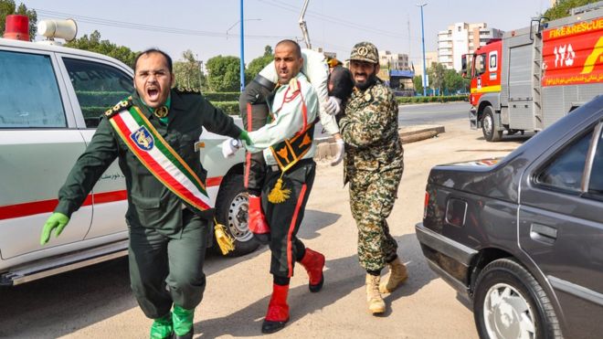 هجوم الأهواز: قتلى من الحرس الثوري الإيراني بإطلاق نار خلال عرض عسكري