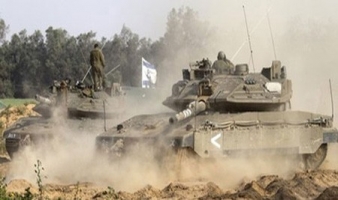 الجيش الاسرائيلي يعلن بدء عملية عسكرية برية في قطاع غزة