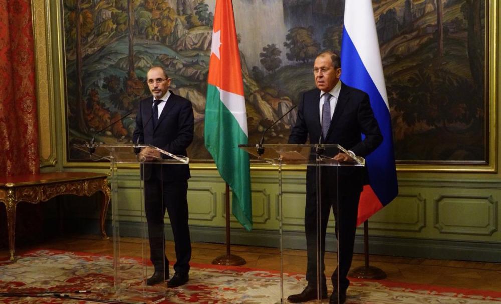 وزير الخارجية الصفدي يجري محادثات في موسكو مع وزير الخارجية الروسي لافروف