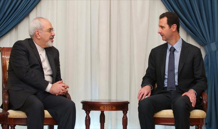 الأسد وظريف يؤكدان فشل المخططات الغربية ضد سوريا وإيران