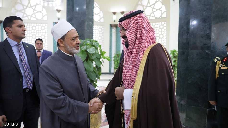 السيسي وولي العهد السعودي يفتتحان “ترميم الأزهر”