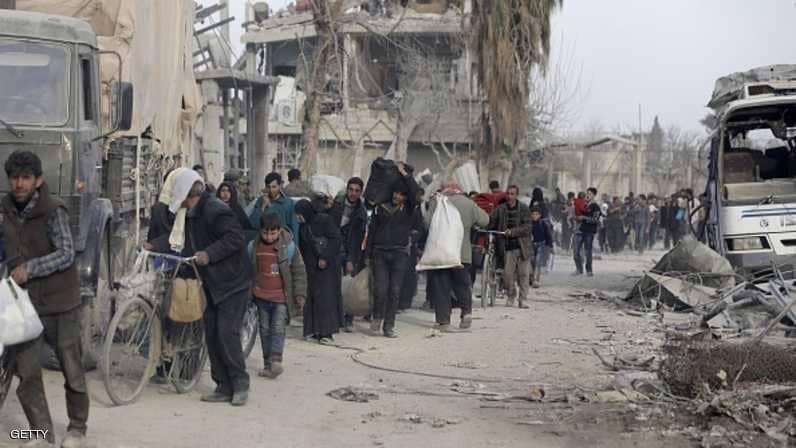 النظام السوري يعلن التوصل لاتفاق إجلاء جديد بالغوطة