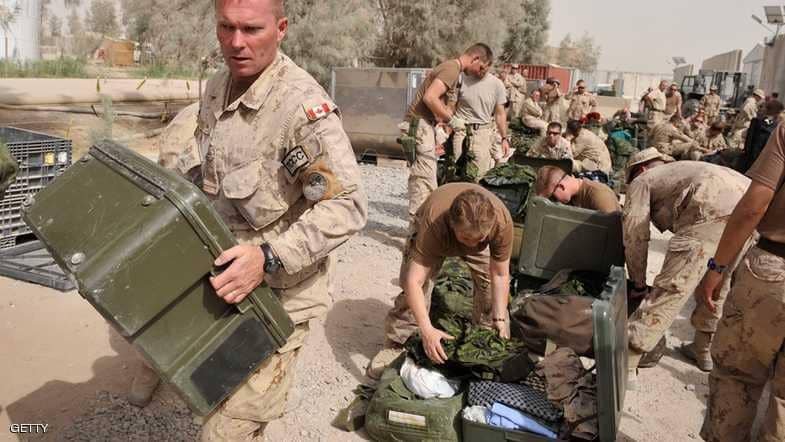 كندا توقف مساعدة القوات الكردية في العراق