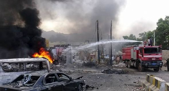 انتحاريان نفذا تفجيري دمشق ما أدى الى مقتل 40 شخصا