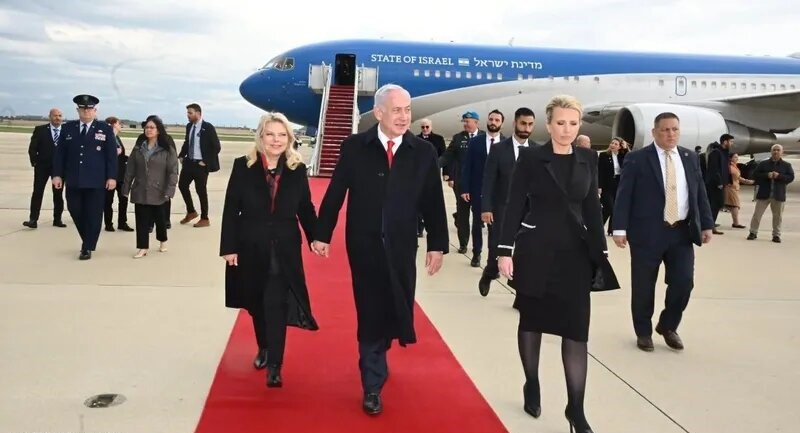 نتنياهو يصل واشنطن لمناقشة “ملفين رئيسيين” مع ترامب