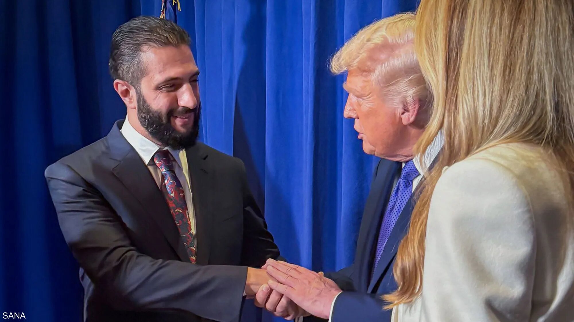 ترامب يلتقي الشرع في نيويورك