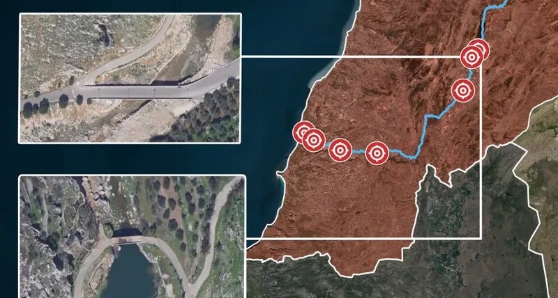 إسرائيل: استهدفنا 7 معابر فوق نهر الليطاني منذ بدء الهجمات