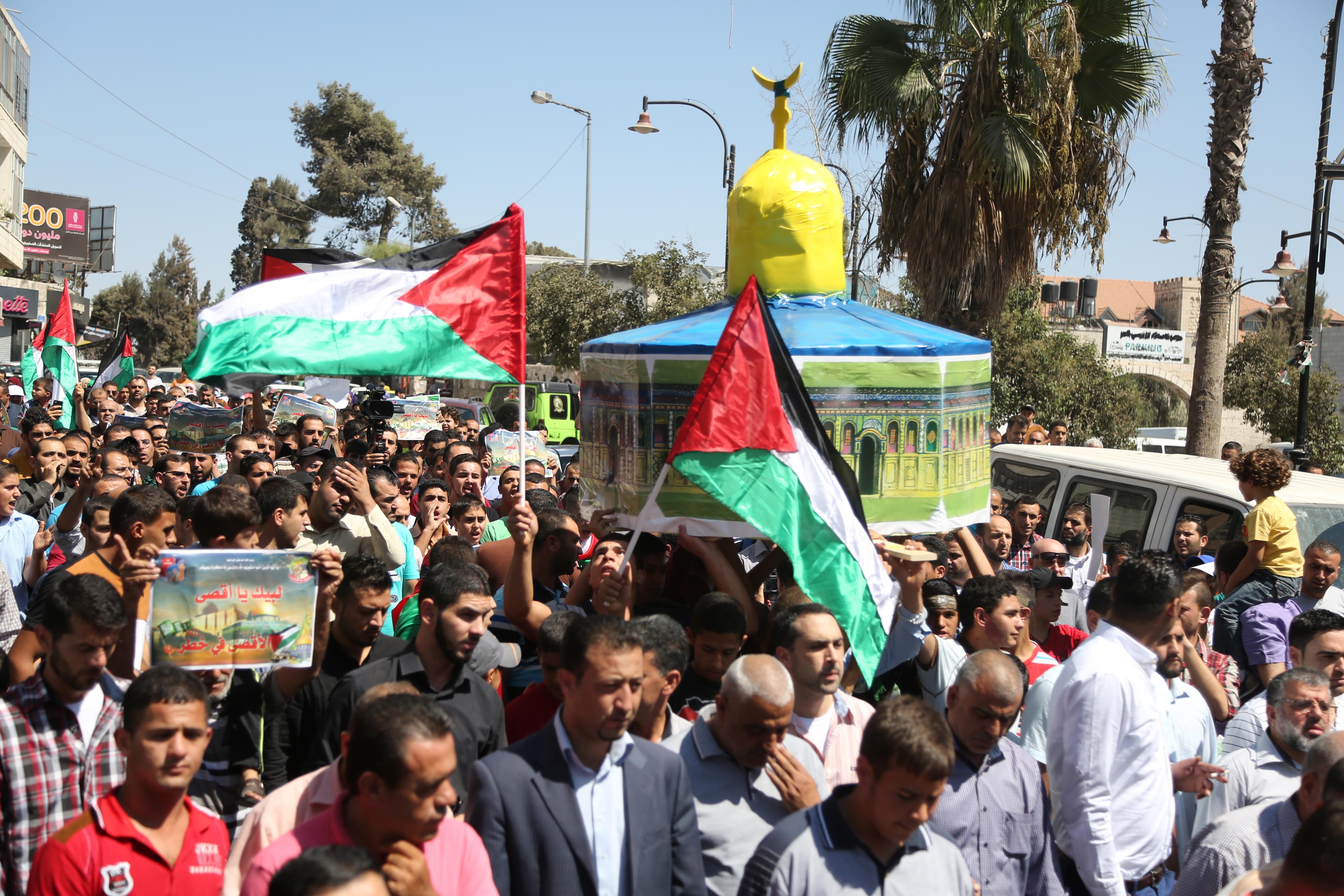مسيرات غاضبة نصرة للأقصى تنطلق اليوم في كافة المدن الفلسطينية
