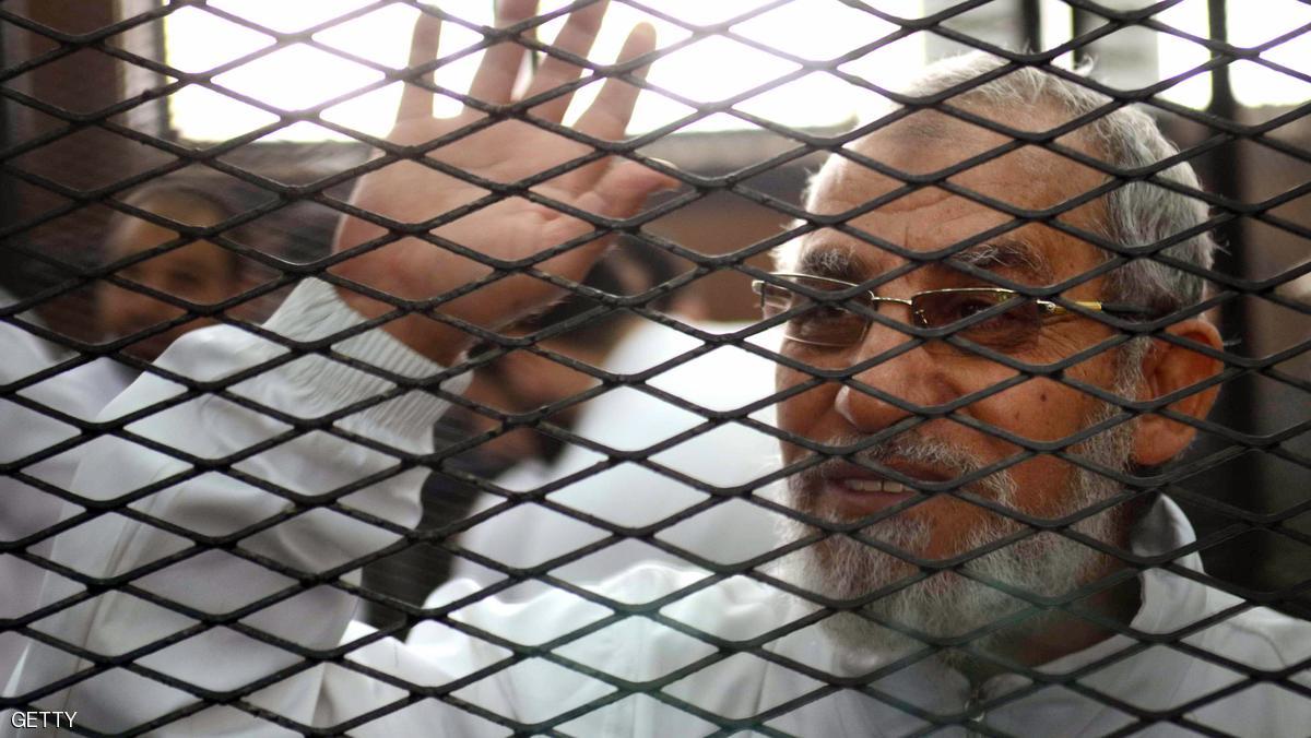 مصر.. المؤبد لمرشد الإخوان بـ”غرفة عمليات رابعة”