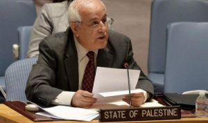 منصور يبعث ثلاث رسائل متطابقة حول الوضع الخطير لأطفال فلسطين نتيجة للاحتلال