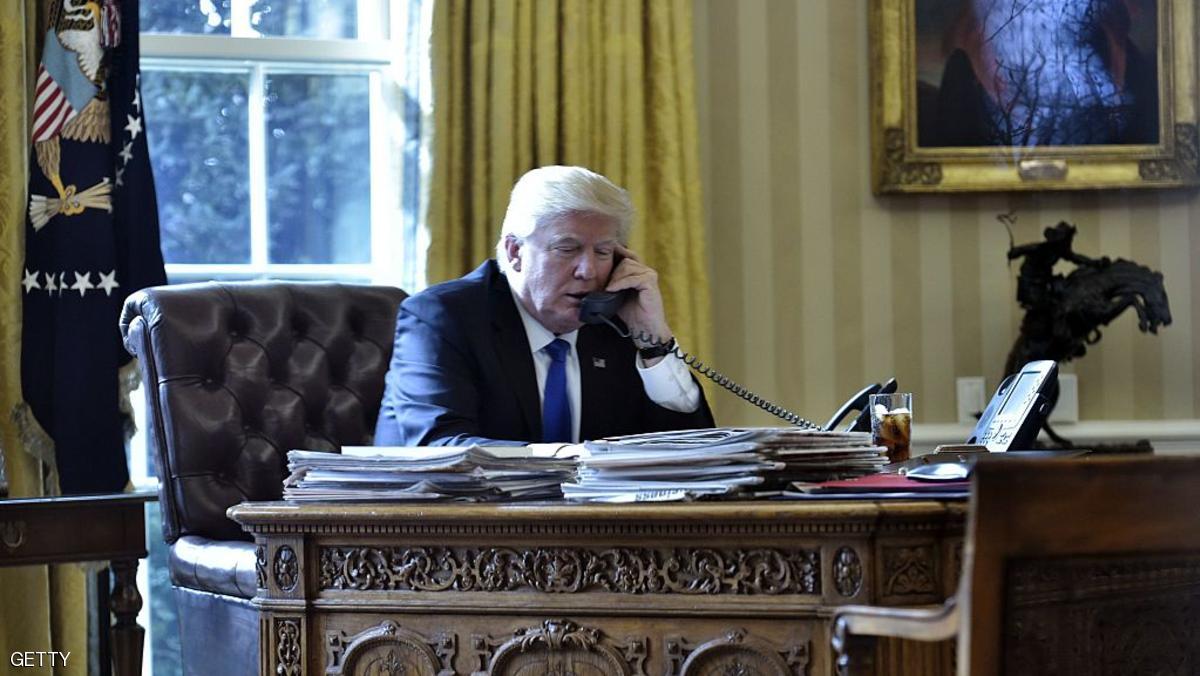 ترامب يجري اتصالا هاتفيا مع ولي العهد السعودي