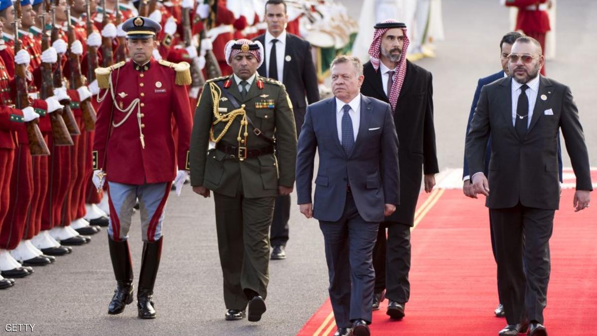 العاهل المغربي يستقبل الملك عبدالله الثاني