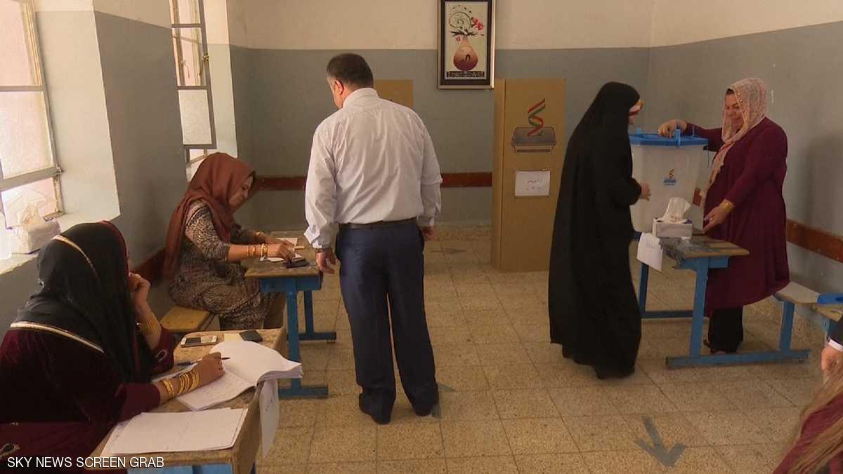 بدء التصويت في استفتاء استقلال كردستان العراق