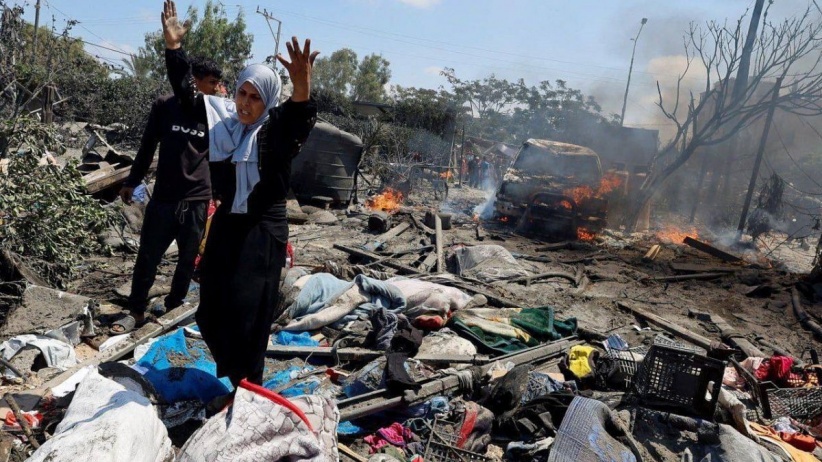 282 يوم للحرب على غزة: عشرات الشهداء في قصف خيام المواصي