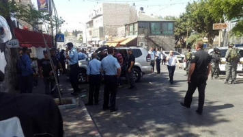 استشهاد فلسطيني دهس شرطيتين إسرائليتين في القدس