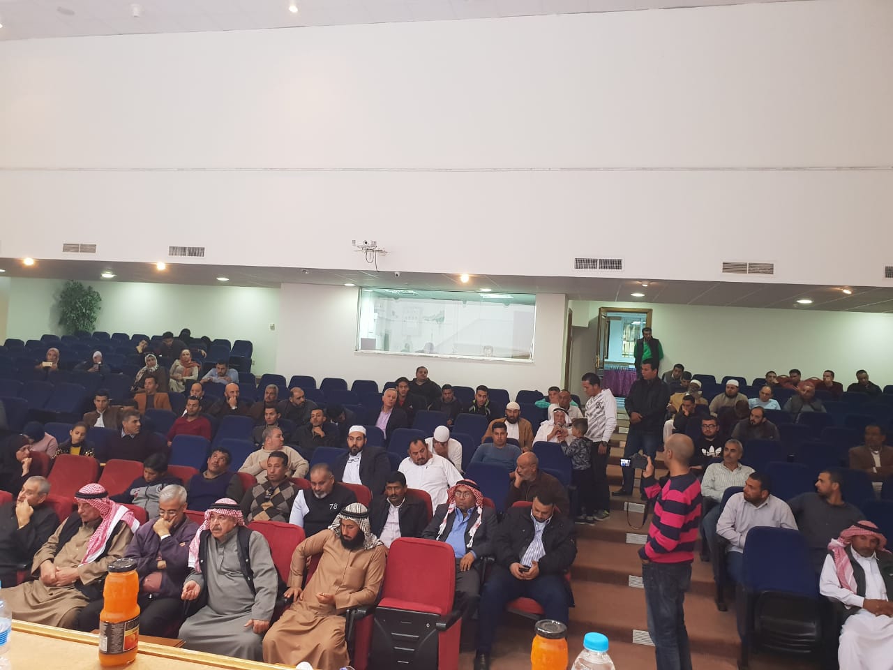 لجنة فلسطين النيابية تلتقي أبناء غزة بالعقبة