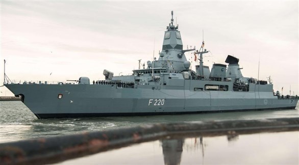 فرقاطة ألمانية تشارك في مراقبة حظر تصدير السلاح إلى ليبيا