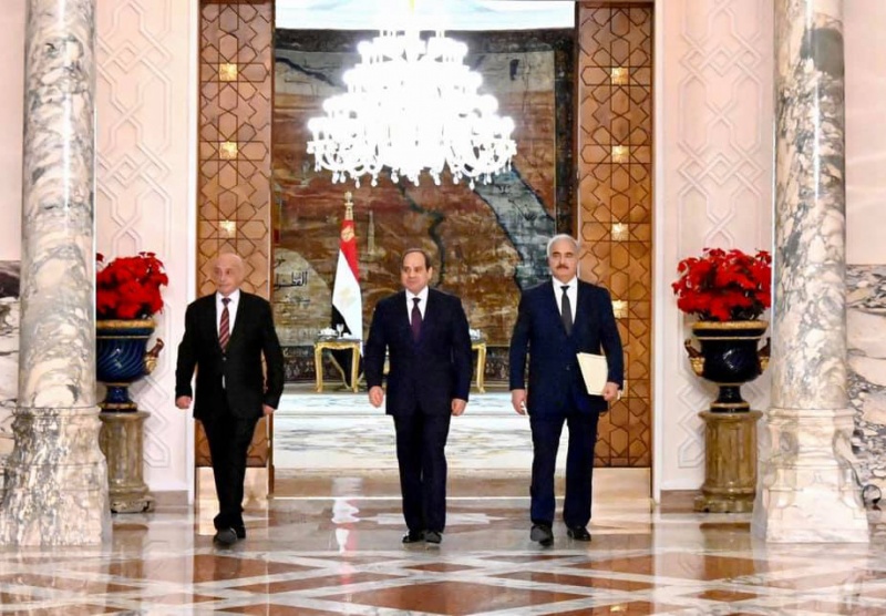 ترحيب عربي ودولي بـ “إعلان القاهرة لإنهاء الصراع في ليبيا” الذي أعلنه مبادرة السيسي
