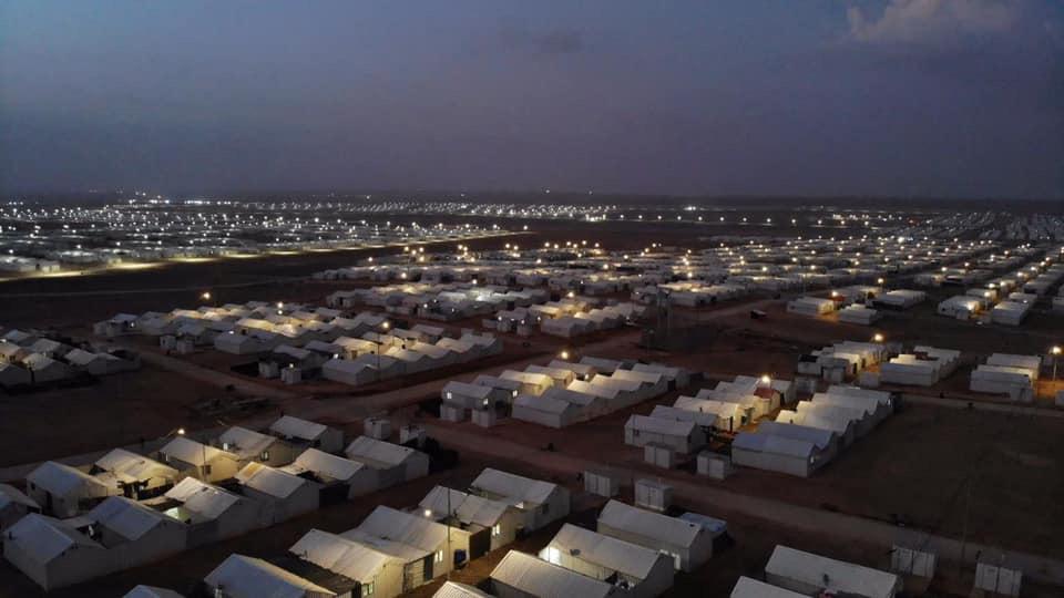 تمديد ساعات تزويد الكهرباء في مخيمي الزعتري والازرق