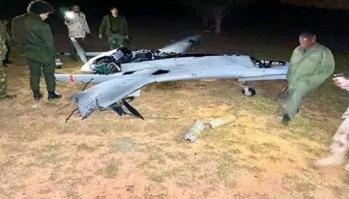 الجيش الليبي يسقط طائرتين تركيتين في ترهونة والعزيزية
