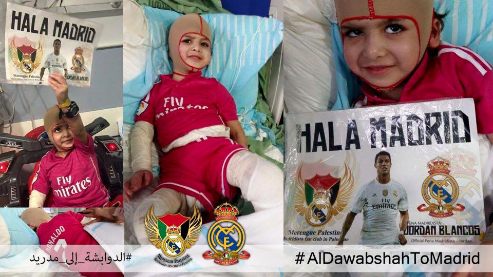 ريال مدريد يوجه دعوة لاستضافة الطفل أحمد دوابشة