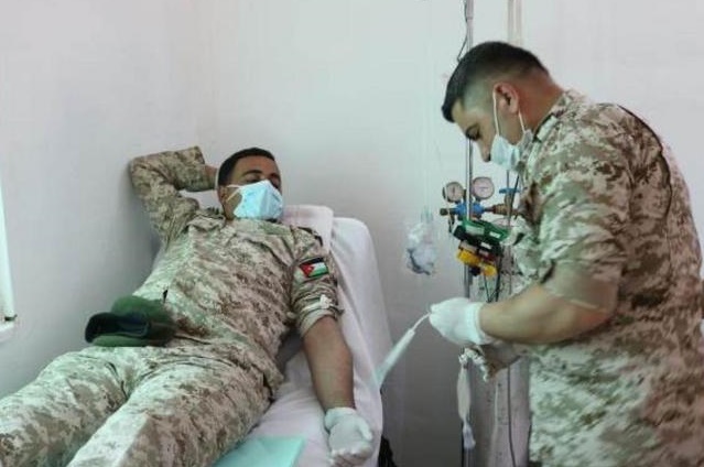 45 يوما لم يجد المرضى متبرعين بالدم فتناوب جنود الجيش على ذلك