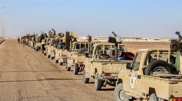 الجيش الوطني الليبي يسيطر على المناطق الحدودية مع تونس