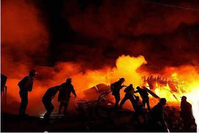 استشهاد اربعة فلسطينيين في غزة وستة جرحى في اسرائيل