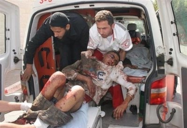 ارتفاع عدد الشهداء الى 5 وعشرات الجرحى جراء القصف الاسرائيلي