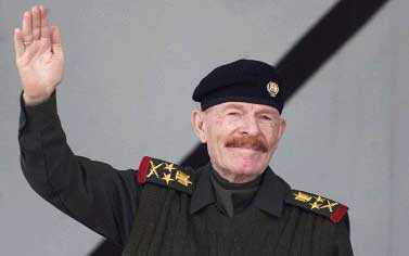 نائب صدام حسين الى الواجهة العراقية يتوعد الصفويين