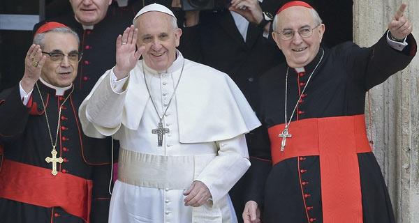ترحيب بانتخاب البابا الجديد من أميركا الحنوبية