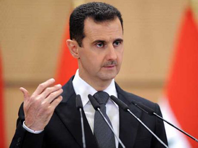 الأسد يدعو دول البريكس للمساهمةفي وقف العنف بسوريا