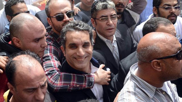 ضجة جديدة حول باسم يوسف بجامعات مصر