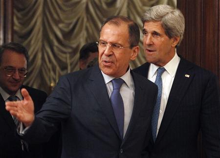 روسيا وأمريكا تتفقان على السعي لعقد مؤتمر دولي بشأن سوريا