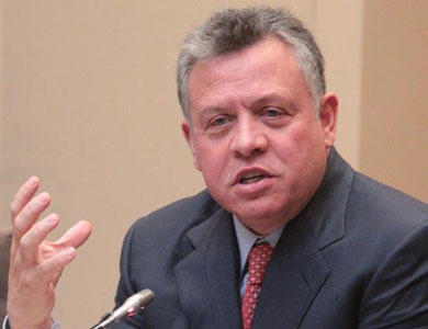 العاهل الأردني: إذا لم يساعدنا العالم في سوريا سنحمي أنفسنا 