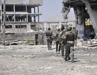 الجيش يتصدى لمحاولة اقتحام سجن حلب المركزي