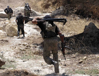 الاكراد يطردون مقاتلي النصرة من موقع شمال سوريا 