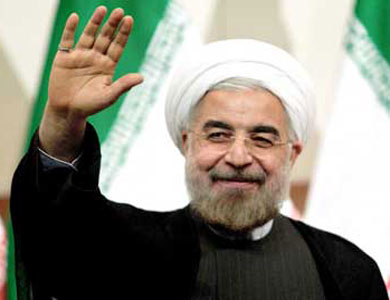 روحاني أدى اليمين الدستورية بمشاركة ضيوف أجانب 