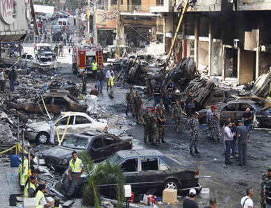 الجيش السوري الحر يؤكد ان لا علاقة له بتفجير بيروت