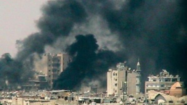 قصف عنيف على معضمية الشام ومحاولات نظامية لاقتحامها