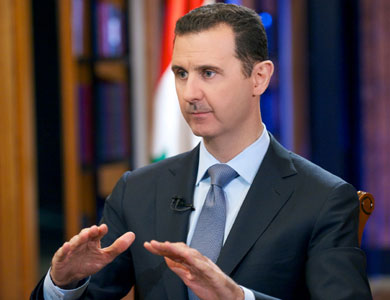 الأسد: كل شيء مطروح للحوار بين السوريين ولا خط أحمر إلا التدخل الخارجي